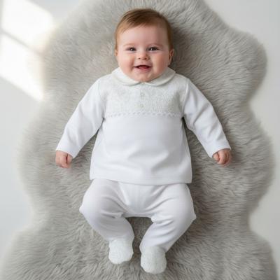 PX0815-W Kew Birds Two Piece (NB-6 months)