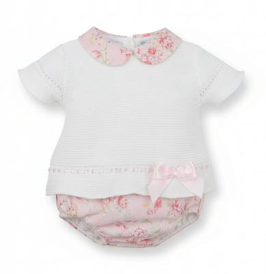 PX0839P  Sophia Floral Pants Suit  (3-18 months)