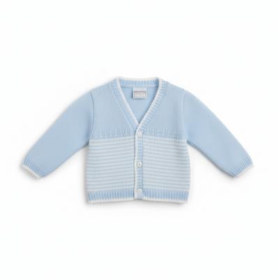 PX0868-B-A  Sky Marshall Cardigan  (Newborn -6 months)