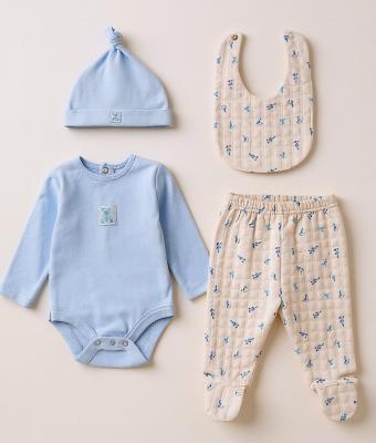 RBC05744-S  Toy Box Quilted and Ribbed Set  (0-12 months)