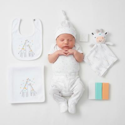 RBF10339-W  10 Piece Layette "Giraffe" SINGLE (3-6 only)