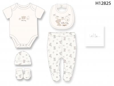 RBH12825C  "Hello Baby" Memory Book 6 Piece Set  (NB - 6m)