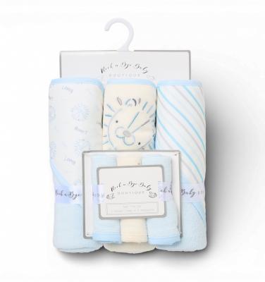 RBH12870 Hooded Towel and Wash Cloth Set "Lion"