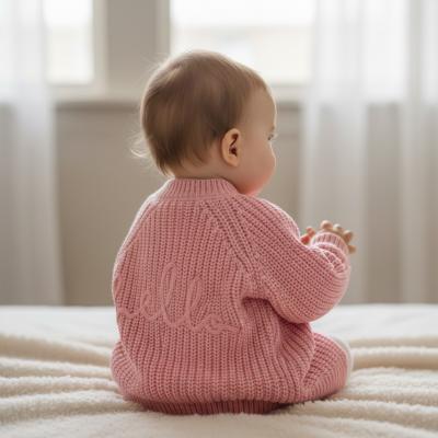 RBH13665P  Pink "Hello" Cardigan  (0-12 months)