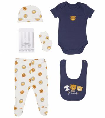 RBH15089  Best Firends Milestone 6 Piece Set  (NB - 6m)