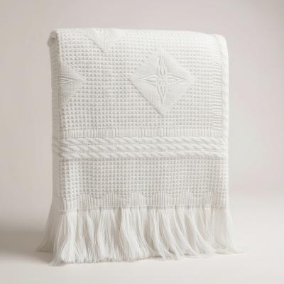 SB110-038WS  White "Star" Shawl 