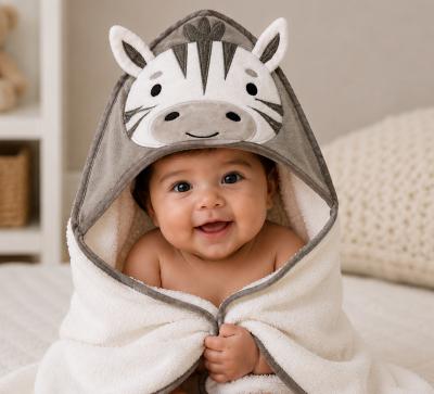 SB120-024G "Zebra" Hooded Towel