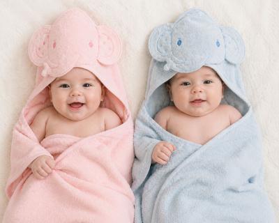 SB120-106PS "Elephant" Hooded Towels (Choose Colour)