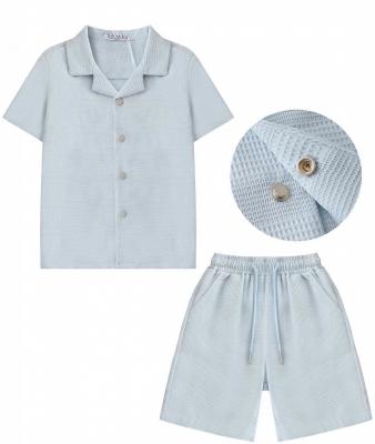 SMYG7036S Waffle Shirt & Shorts Set ( 12-24 months)