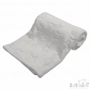 STFBP206-W  White "Star" embossed wrap 