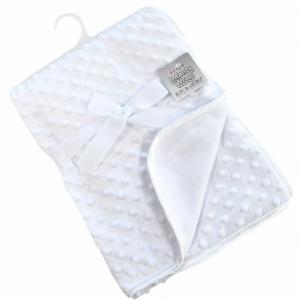 STFBP80-W  White Satin Bubble Wrap on Hanger 