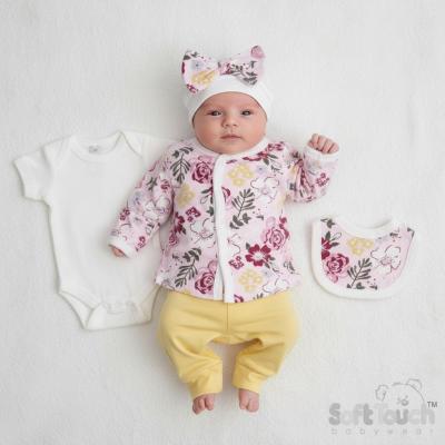 STLBW_PR28P "Floral" 5 Piece Set (Tiny Baby)