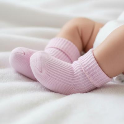 STPRS05-P Pink 2 Pair Set Premature Infants Sock (Tiny Baby)