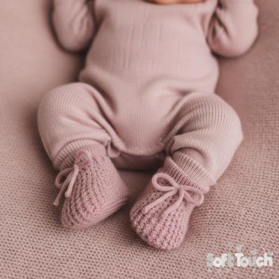 STS401-DP Dusky Pink Booties