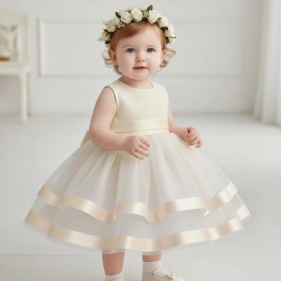 SVHoney-I  Ivory  Dress SINGLE  ( 0-6 months)
