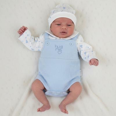 TCLBW20-603s  Sky"Hug Me" Dungaree Set  (3-8lbs)