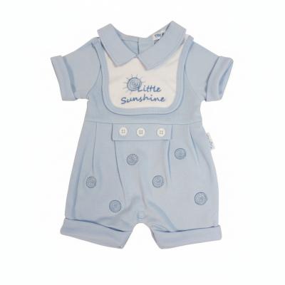 TCLBW20-628S  Sunshine Romper with detachable bib  (3-8lbs)