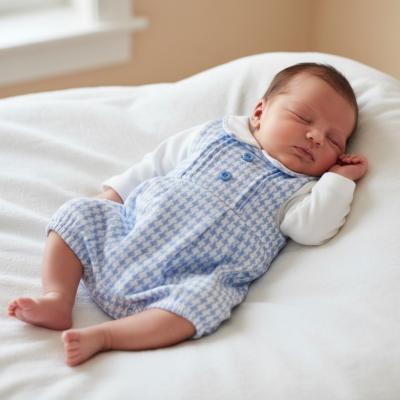 TCLBW20-704-S  Dogtooth Short Romper Set  (3-8lbs)