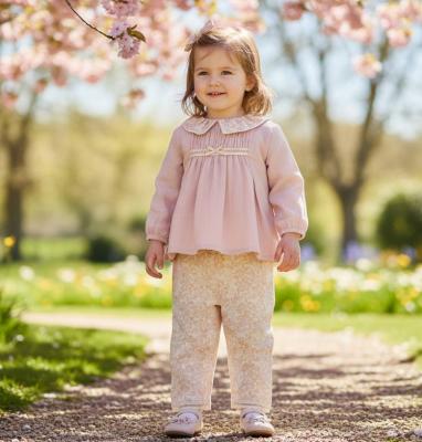 TO5782P  Cotton Floral Two Piece Set  (6-36 months)